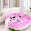 Cotton Round Fitted Bedsheet / Ruchi