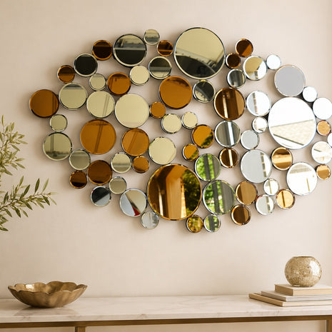 24" Decorative Wall Hanging Mirror / Ruchi