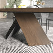 Rectangular Extendable Wooden Dining Table Set For 6