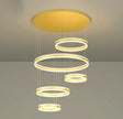 Modern Remote Control LED Circle Chandelier