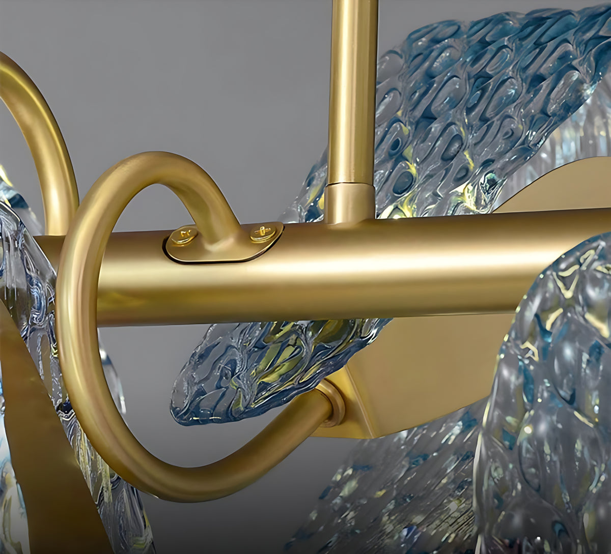 Gold Design LED Pendant Lamp / Ruchi