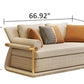1-2-3 Classical Leather Upholstery Sectional Sofa Set / Ruchi