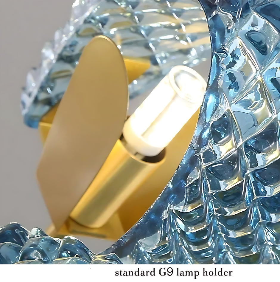 Gold Design LED Pendant Lamp / Ruchi