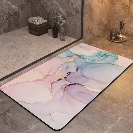 Lavish Anti-Slip Super Absorbent Bathroom Rug