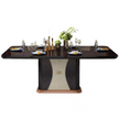 Wooden Rectangular Dining Table Set For 6 / Ruchi