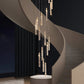 Elegant LED Tube Staircase Pendant Light / Ruchi