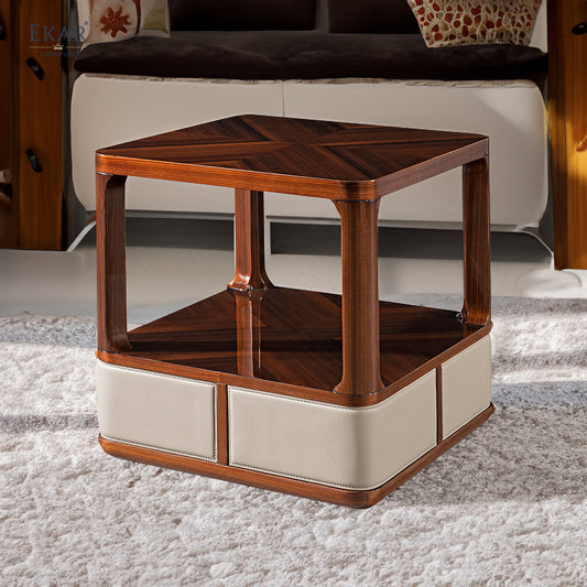 Cube-Shaped Accent Table / Ruchi