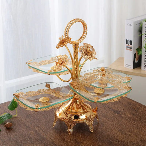 Metal Fruit Stand For Kitchen Counter With Trays / Ruchi