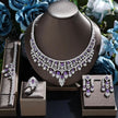 Women's Metallic Earring And Necklace Set / Ruchi