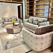Modern Living Room Leather Sofa Set / Ruchi