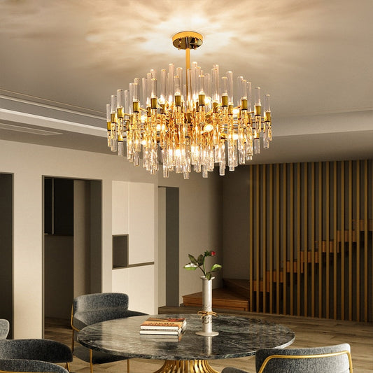 Contemporary Glorious LED Crystal Chandelier / Ruchi