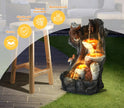 Nature Design LED Outdoor Resin Water Fountain / Ruchi
