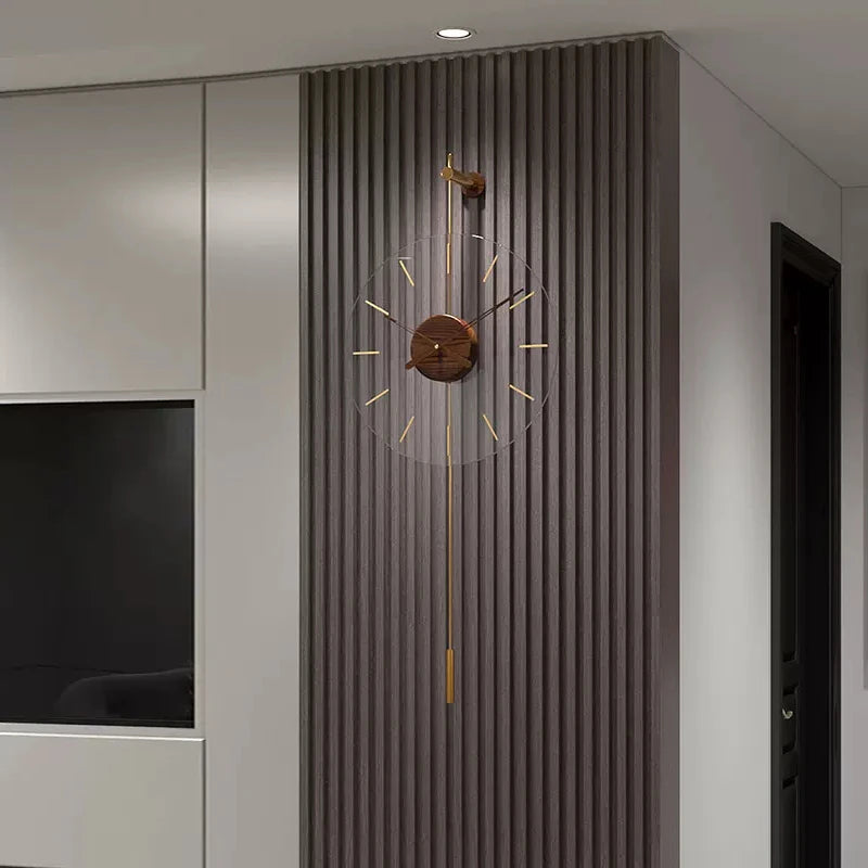 Modern Retro Style Mounted Wall Clock / Ruchi