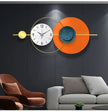 Modern Metallic Wall Clock Decor / Ruchi