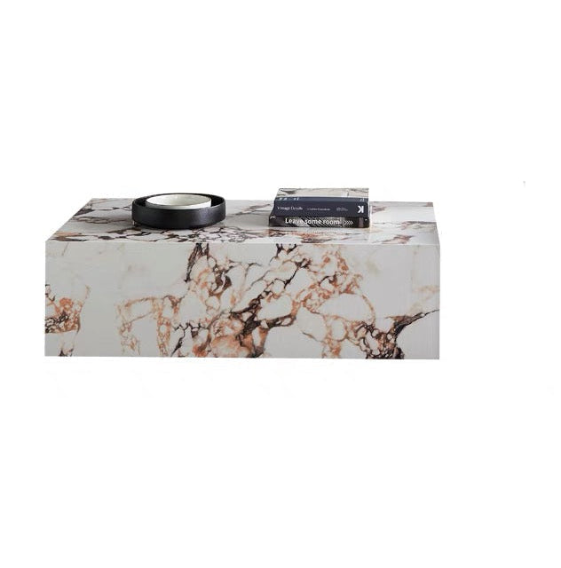 Modern Rectangular Marble Coffee Table / Ruchi