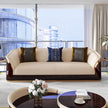 Luxurious Leather Sofa Set For Living Room / Ruchi