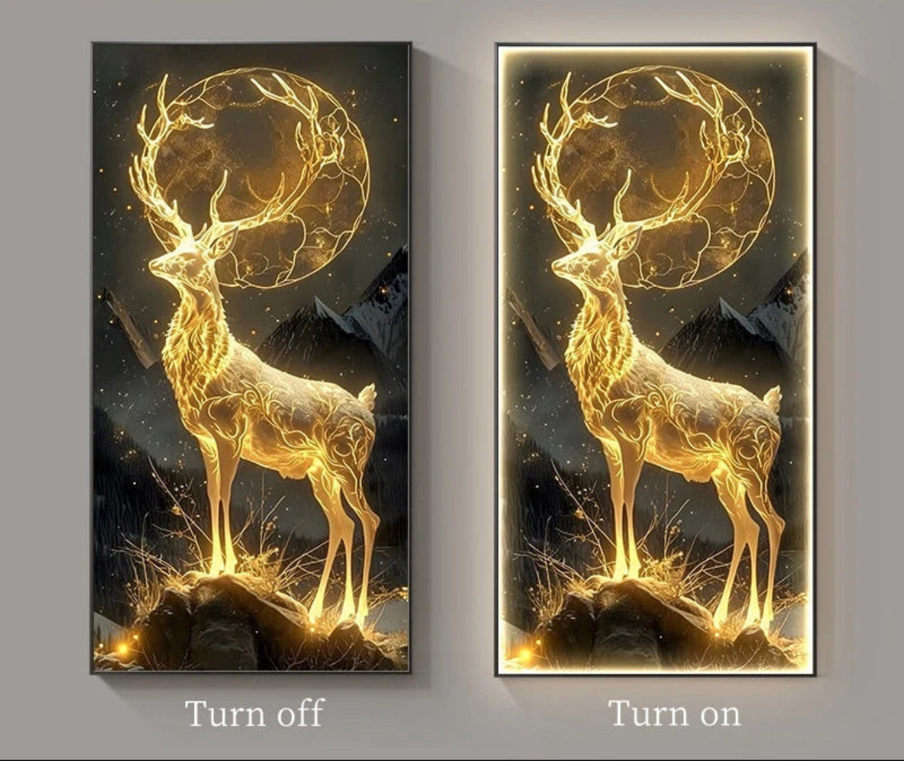 Nature Entrance Wall Decor LED Lamp / Ruchi