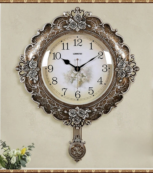 European Style Creative Wall Clock / Ruchi