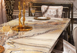 Modern Marble Dining Table Set with Chairs / Ruchi