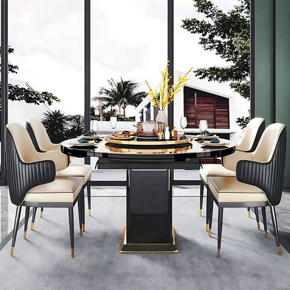 Smart-Heating Extendable Dining Table Set / Ruchi