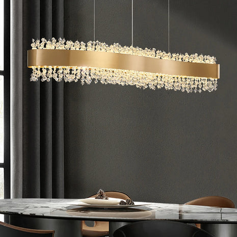 Modern Crystal Shiny Style LED Chandelier / Ruchi