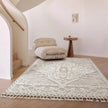 Traditional Large Rectangular Area Rug / Ruchi