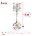 Vintage Square Metal Candle Holder / Ruchi