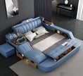 Multifunctional Smart Leather Bed With Massager / Ruchi