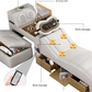 Multifunctional Smart Leather Bed With Massager / Ruchi