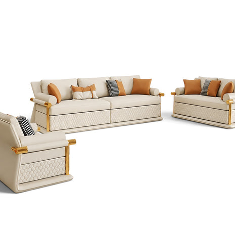 3-2-1 Sectional Leather Sofa Set / Ruchi