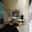 Modern Luxurious Metal Dining Table / Ruchi