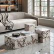 Modern Rectangular Marble Coffee Table / Ruchi