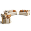 3-Piece Leather Living Room Sofa Set / Ruchi