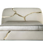 Crackel Design Leather Bedroom Set / Ruchi