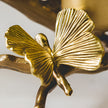 Nature Butterfly Design Brass Candle Holder / Ruchi