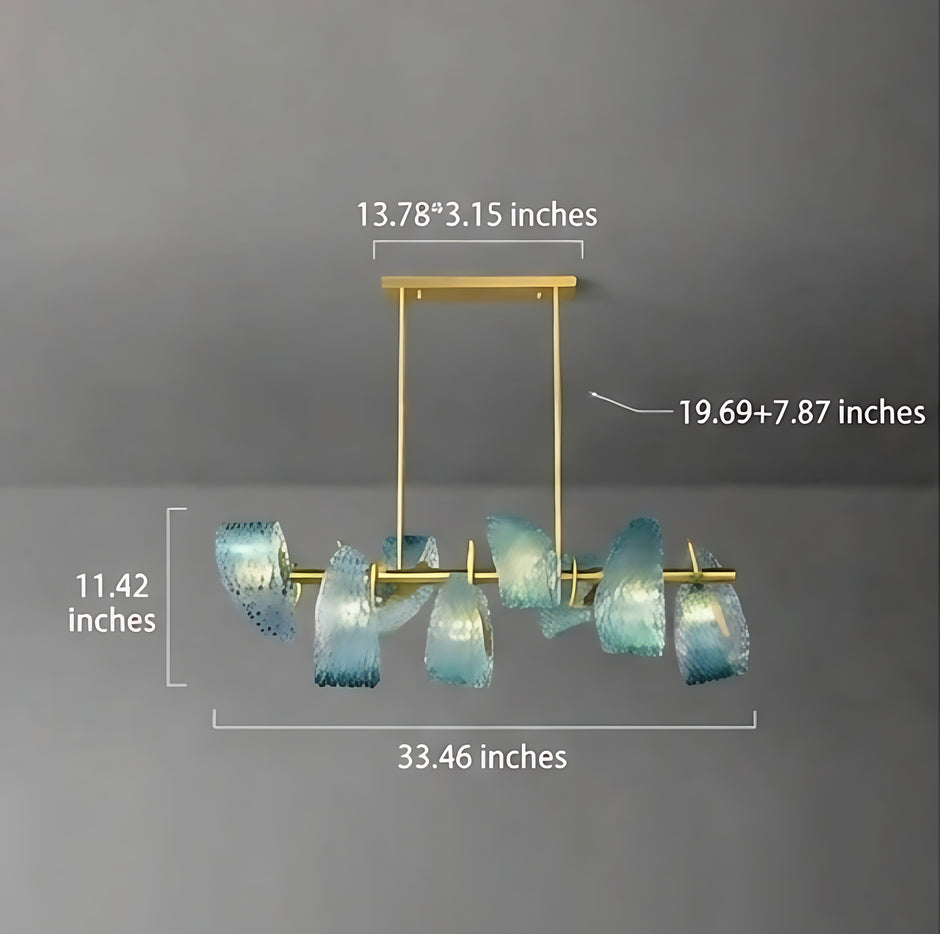 Gold Design LED Pendant Lamp / Ruchi