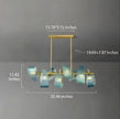 Gold Design LED Pendant Lamp / Ruchi