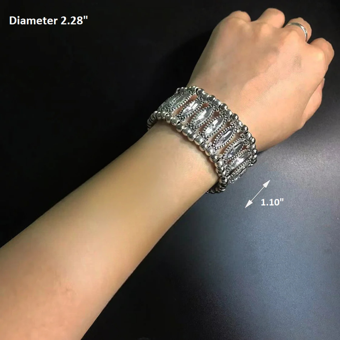 Modern Classic Stone Beaded Bracelet For Women / Ruchi
