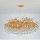 Modern Crystal LED Chandelier For Dining Room / Ruchi