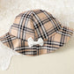 Cute Plaid Design Summer Comfy Polyester Outfit Set / Ruchi 