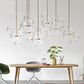 Clear Bubble LED Glass Pendant Lighting / Ruchi