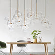 Clear Bubble LED Glass Pendant Lighting / Ruchi