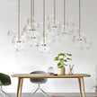 Clear Bubble LED Glass Pendant Lighting / Ruchi