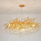Modern Crystal LED Chandelier For Dining Room / Ruchi