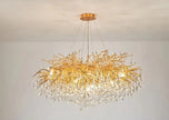 Modern Crystal LED Chandelier For Dining Room / Ruchi