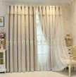 Floral Embroidered Tulle Window Curtain / Ruchi