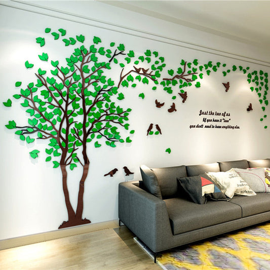 Opulent 3D Acrylic Wall Sticker / Ruchi