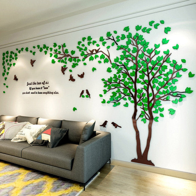 Opulent 3D Acrylic Wall Sticker / Ruchi