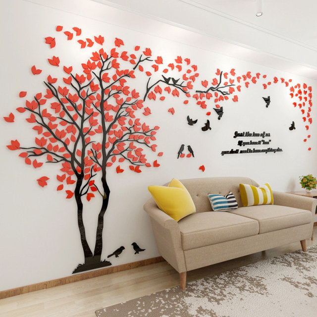 Opulent 3D Acrylic Wall Sticker / Ruchi