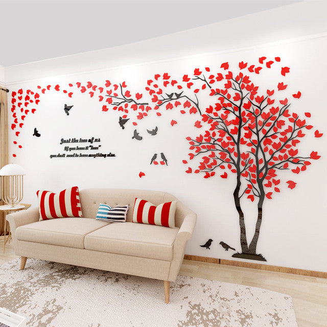 Opulent 3D Acrylic Wall Sticker / Ruchi
